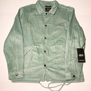 PUBLISH Blue/Green Corduroy Jacket NWT Men’s M